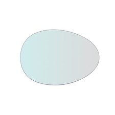 Specchio Nudo Adesivo Lato Passeggero Per Mini Cooper (R56) dal 2005-2011