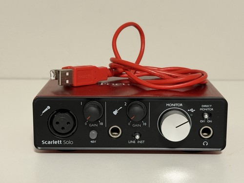 Focusrite scarlett solo - focusrite,