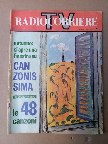 Rivista radiocorriere anno - rivista, tv
