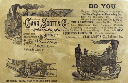 Trebbiatrici gaar scott co - trebbiatrici,