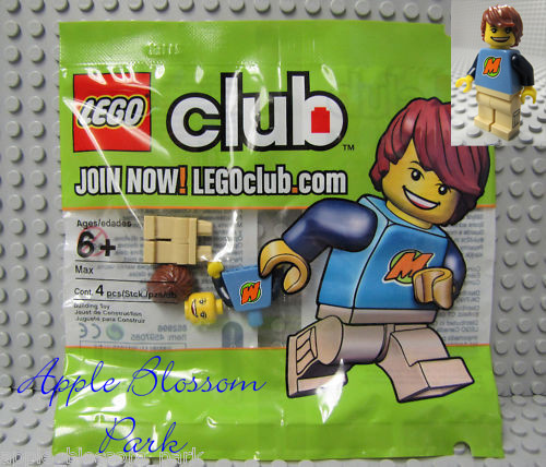 Nuovo lego club max minifig - max,