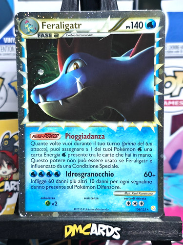 Pokemon feraligatr 108 123 - pokemon, 108/123