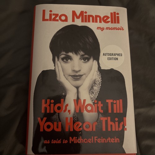 Liza minnelli signed - liza,