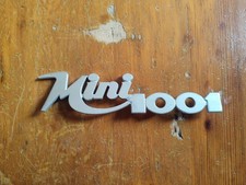 Fregio Scritta Mini Minor 1001 Innocenti