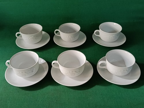 Tazze piattini colazione - 6,
