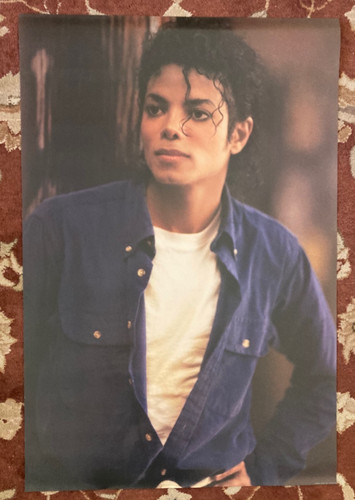 Michael jackson raro poster - michael,