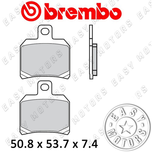 Coppia pastiglie freno - pastiglie, brembo