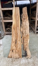 Coppia di tavole di legno di