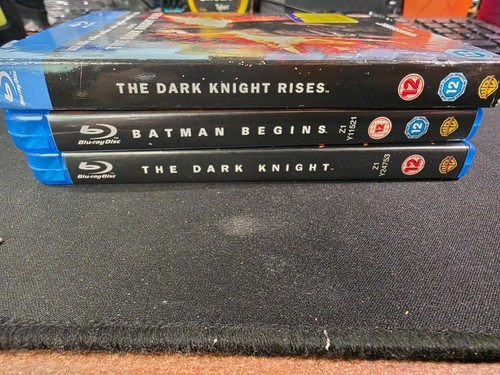 Batman dark knight trilogy blu - trilogy,