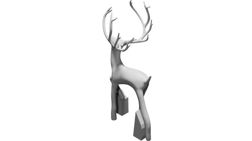 Renna natalizia prancer - renna,