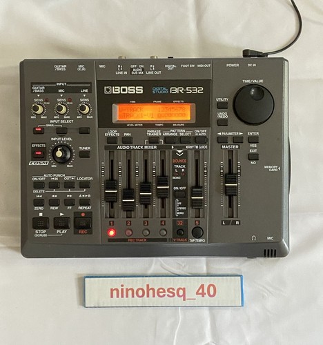 Boss 532 tracce - tracce, studio