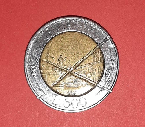 500 lire del 1989 bb - lire,