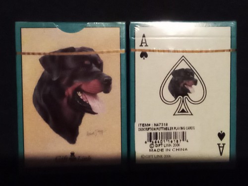 Carte gioco rottweiler - carte,