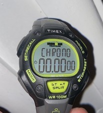 Orologio sportivo digitale Timex Ironman 50 giri Indiglo uomo 37 mm testato✅