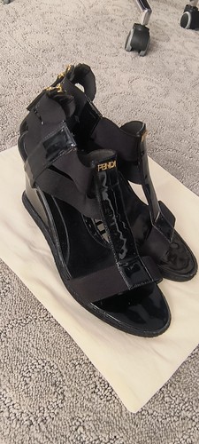 Sandali fendi neri - neri, in