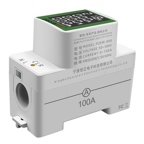 Din rail meter - meter, misuratore