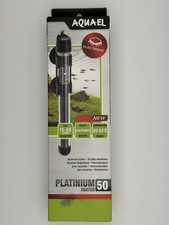 Aquael Platinum Riscaldatore per Acquario 50w Serbatoio per Pesci 15-50 litri