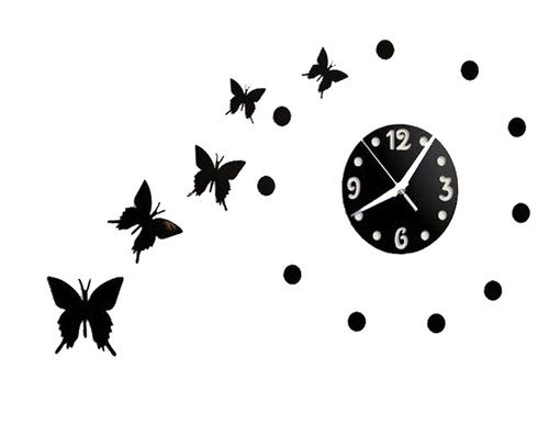 Orologio parete adesivo - orologio,