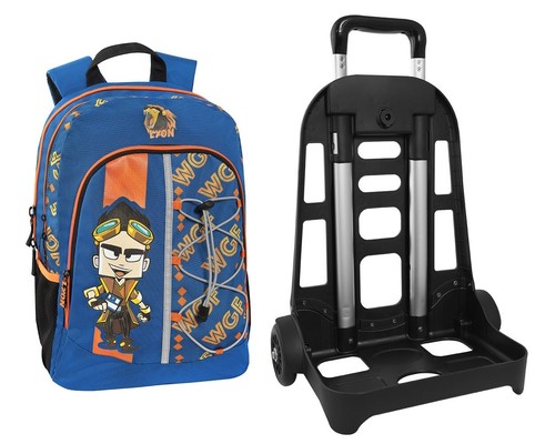 Zaino organizzato trolley - zaino,