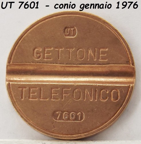 1976 gettone telefonico - 1976,