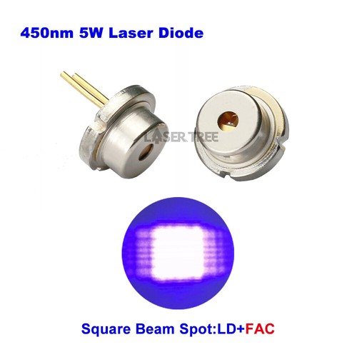 Diodo laser blu - 450nm, 5w