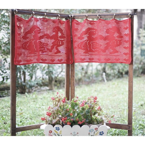 Coppia tendine natalizie - coppia,