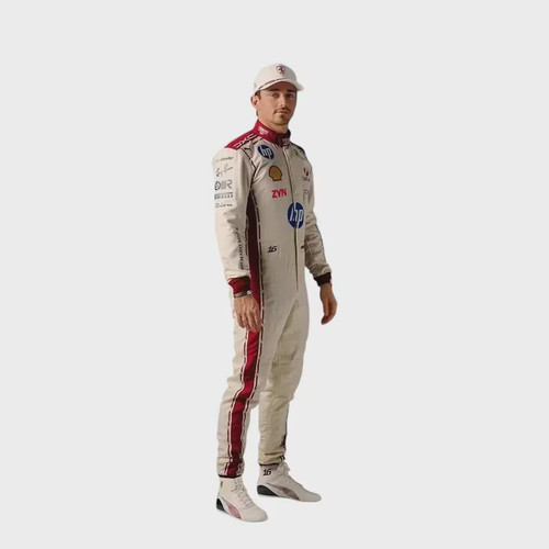 Tuta corsa charles leclerc - corsa,