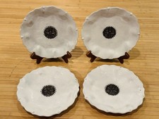 Vietri Italia Incanto Set di 4 Insalatiere 8,5 Emblema Metallizzato Unico Splendido