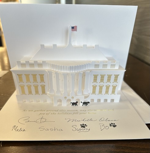 Cartolina natale obama 2013 - cartolina,