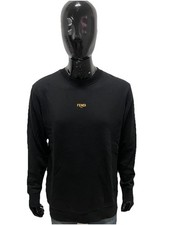 Fendi Felpa Uomo 2XL Nera Logo
