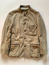 Jil Sander Caban Multipockets Leather Jacket