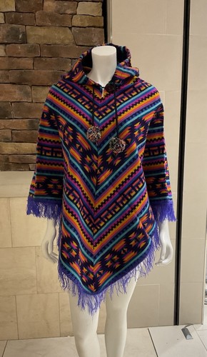 Poncho unisex lana di - unisex,