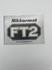 Nikkormat FT2 istruzioni per
