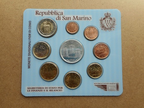 San marino 20 50 - san, 1,2,5,10,20,50