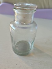 Flacone Boccetta Vetro D'epoca