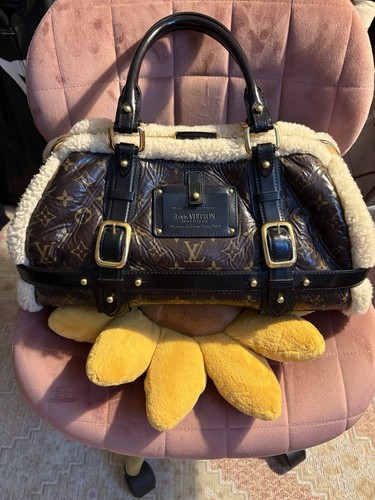 Borsa louis vuitton shearling - borsa,