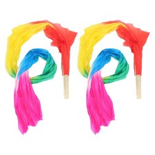  1 paio di ventagli colorati