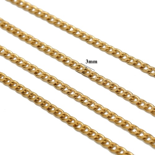 Catena cubana acciaio - in, inox
