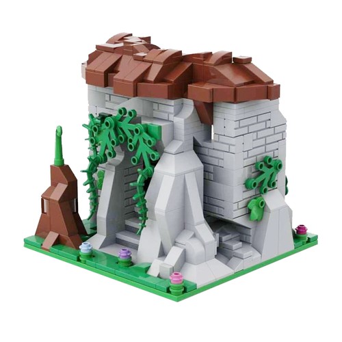 The hut forest building - the,