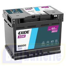 Batteria Auto Exide EK620 AGM