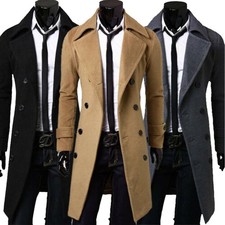 Cappotto trench uomo invernale
