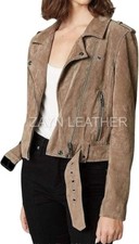 Giacca da donna in vera pelle