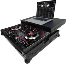 Zomo Flightcase NS6II Plus NSE | Adatto per Numark NS6II | Con ripiano per laptop