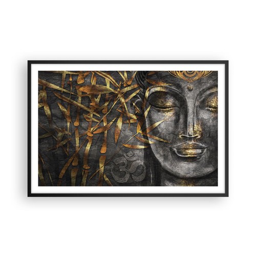 Poster 91x61cm buddha oro - 91x61cm,