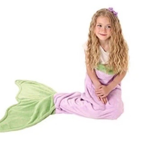 Coperta coda sirena - coda, bambina