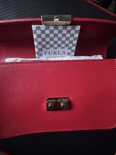 Red furla metropolis mini - red,