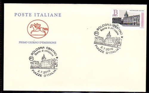 2016 busta primo giorno fdc