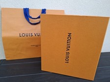 Authentic Louis Vuitton Orange Box 30x27x15 cm + Shopping Bag – Gift Packaging