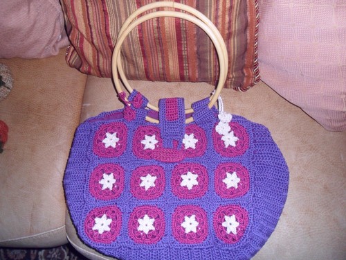 Borsa uncinetto granny - borsa,