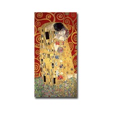 Il bacio (dettaglio-rosso) di